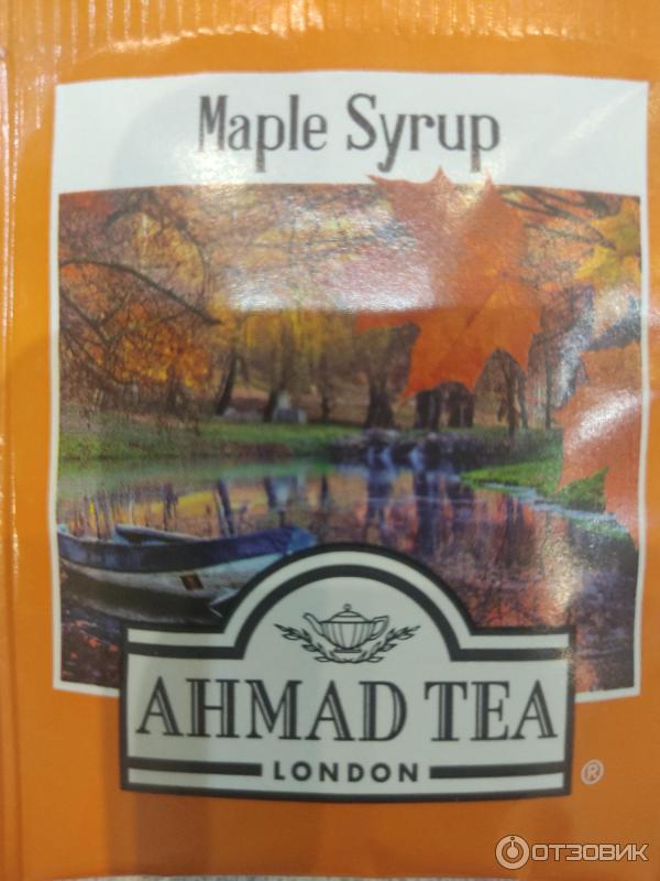 Зеленый чай с кленовым сиропом Ahmad Tea Maple Syrup фото