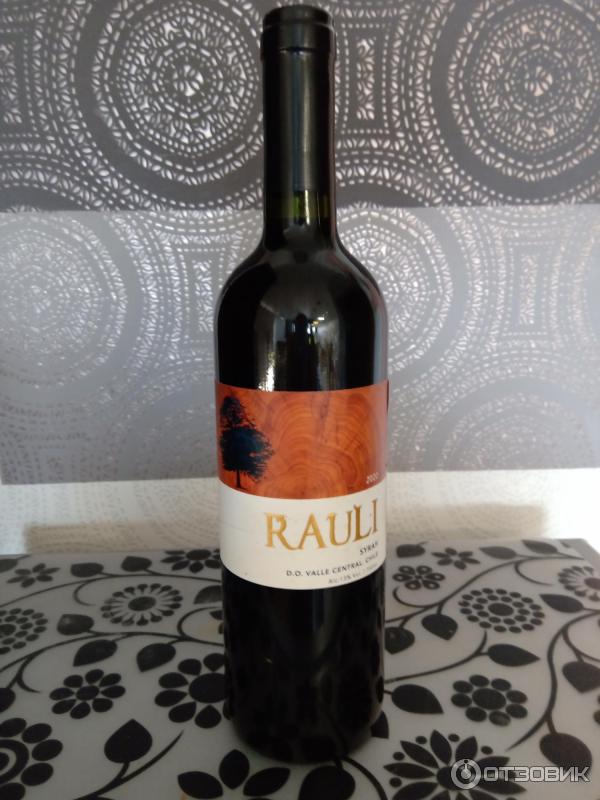 Вино красное сухое RAULI SYRAH фото