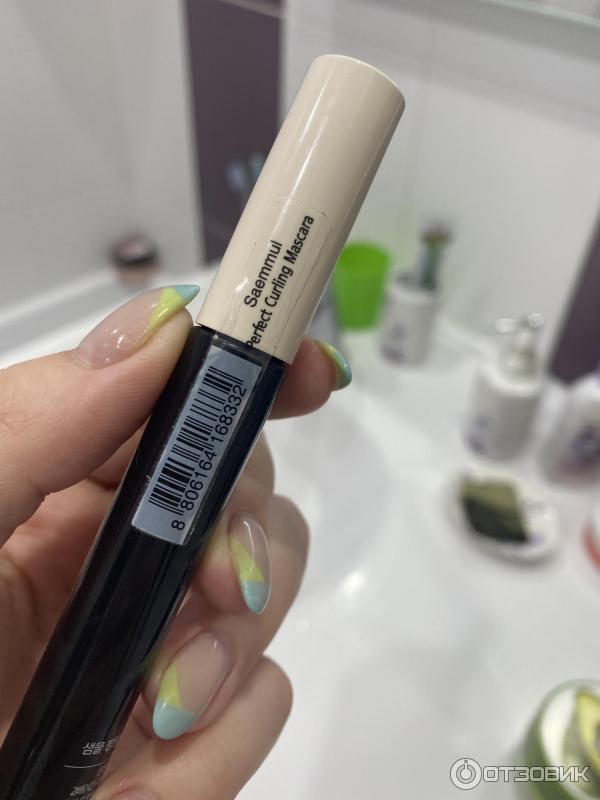 Тушь для ресниц The Saem Saemmul Perfect Curling Mascara фото