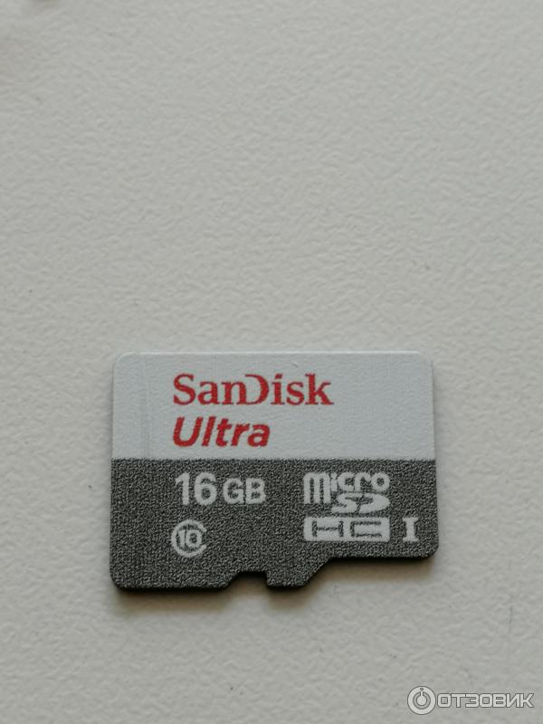 Карта памяти SanDisk Ultra microSDHC 16Gb Class10 UHS-I фото