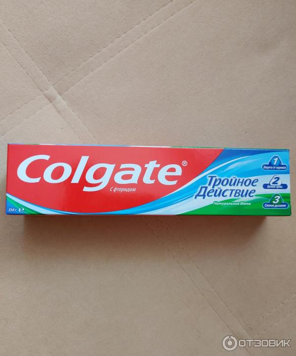 Зубная паста Colgate Тройное действие фото