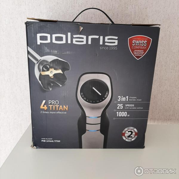 Блендер погружной Polaris PHB 1036AL TITAN