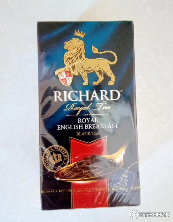 Чай черный Richard Royal English Breakfast фото