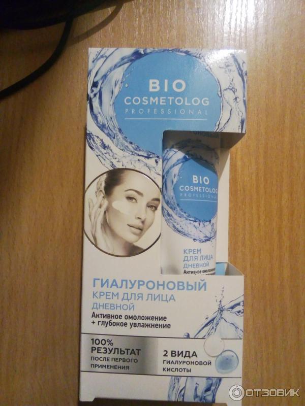 Крем для лица дневной ФитоКосметик BioCosmetolog Гиалуроновый фото