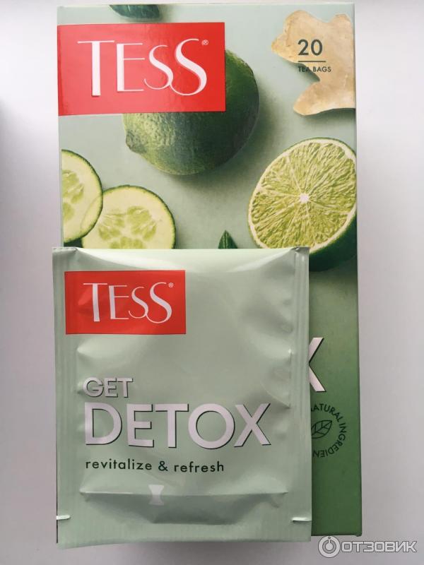 Чай Tess GET DETOX фото