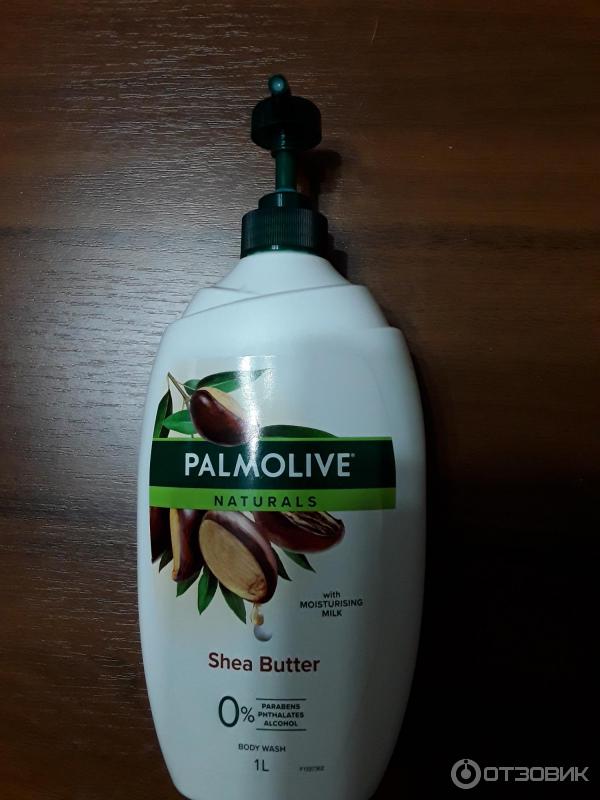 Гель-крем для душа Palmolive Натурэль с увлажняющим молочком и маслом ши фото