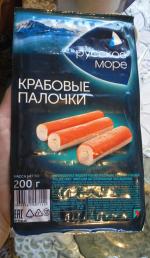 Крабовые палочки "Русское море" фото
