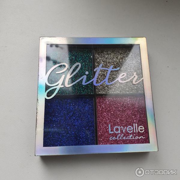 Палетка теней для век Lavelle Glitter фото