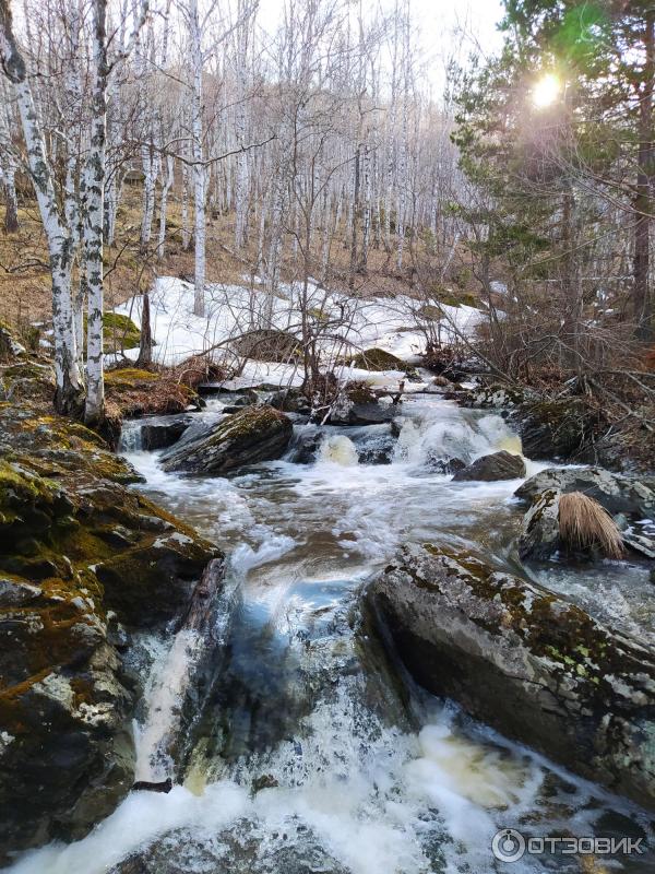 Путешествие по Башкортостану. Абзелиловский район. Водопад Могак образуется паде