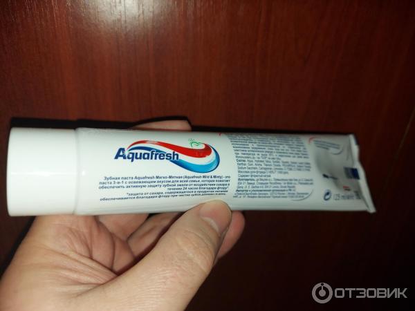 Зубная паста Aquafresh Мягкая мята фото