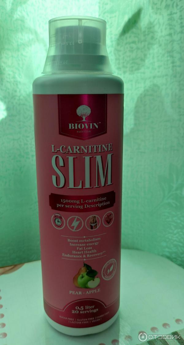 L-карнитин Biovin Nutrition L-Carnitine Slim фото