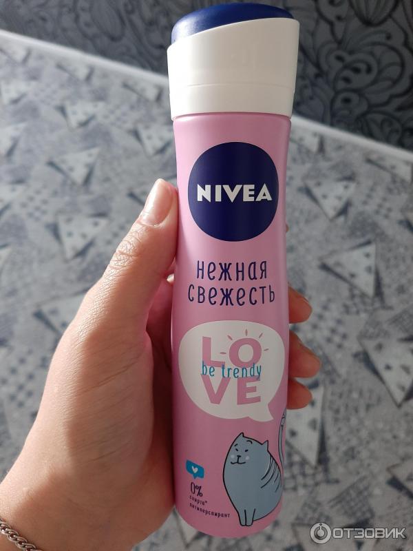 Антиперспирант шарик Love to be trendy Nivea Нежная свежесть фото