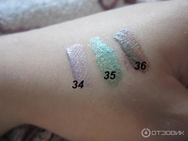 Тени для век жидкие Relouis PRO Sparkle Liquid Eyeshadow фото