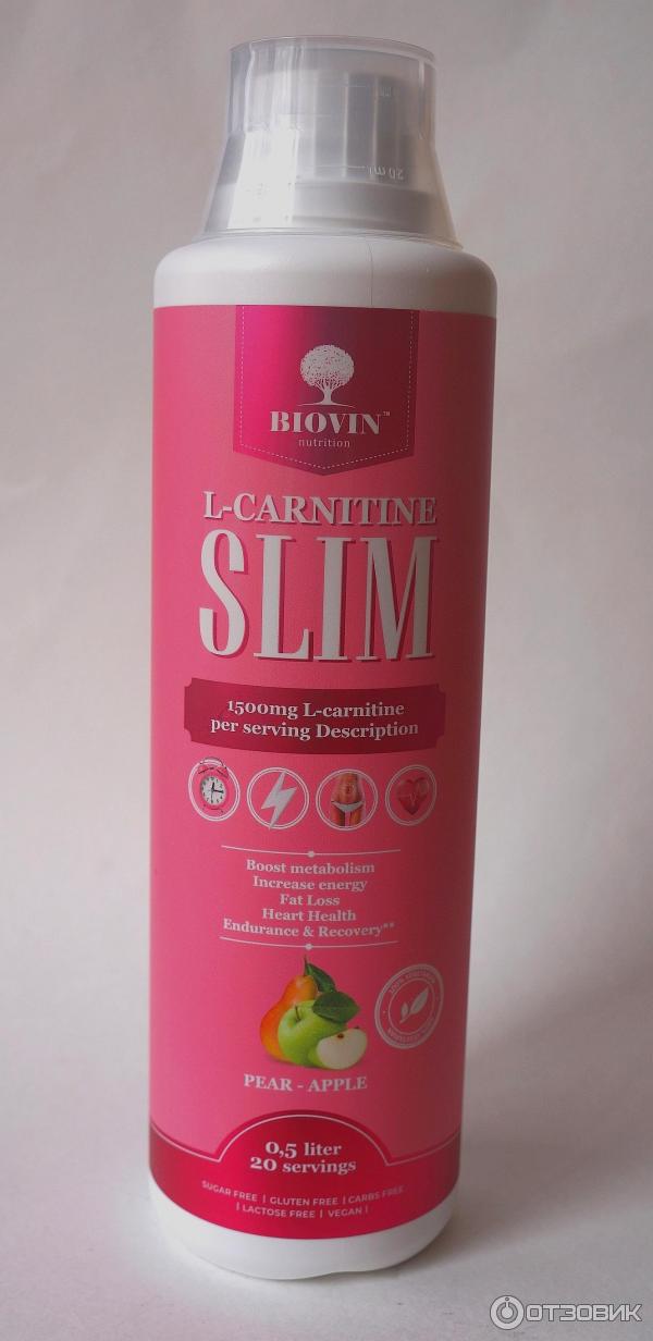 L-карнитин Biovin Nutrition L-Carnitine Slim фото