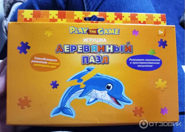 Деревянный пазл Fix Price Play the Game