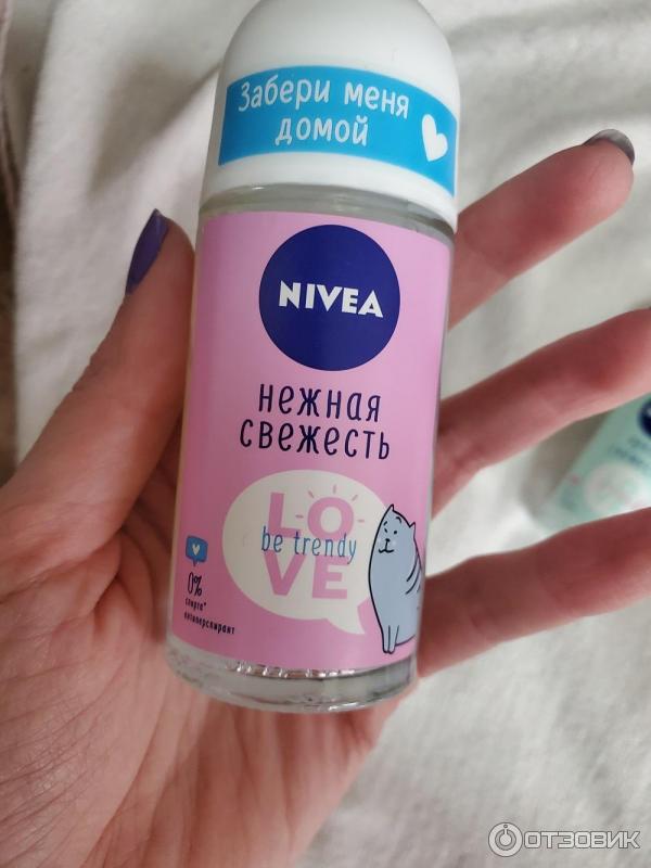 Шариковый дезодорант-антиперспирант NIVEA LOVE BE TRENDY Нежная свежесть фото