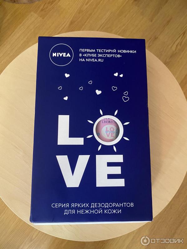 Антиперспирант шарик Love to be trendy Nivea Нежная свежесть фото