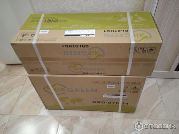 Отзыв о Сплит-система AIR-GREEN GRI/GRO-09 | "Моя прелесссть"