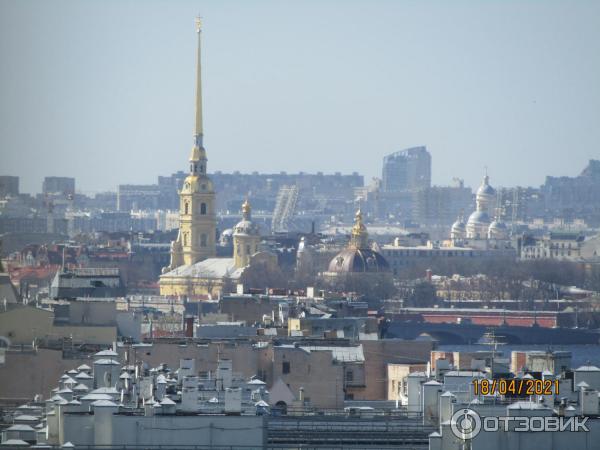 Смотровая площадка на звоннице Смольного собора (Россия, Санкт-Петербург) фото