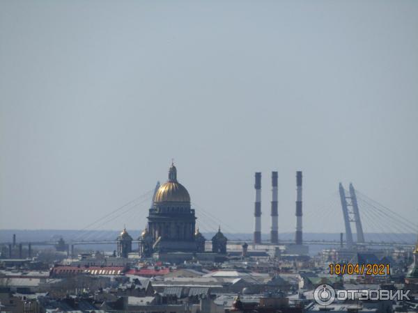 Смотровая площадка на звоннице Смольного собора (Россия, Санкт-Петербург) фото