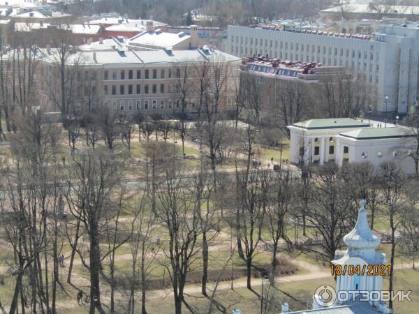 Смотровая площадка на звоннице Смольного собора (Россия, Санкт-Петербург) фото