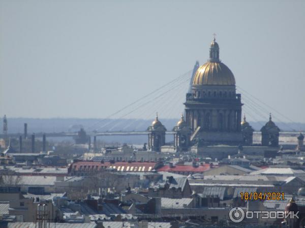 Смотровая площадка на звоннице Смольного собора (Россия, Санкт-Петербург) фото