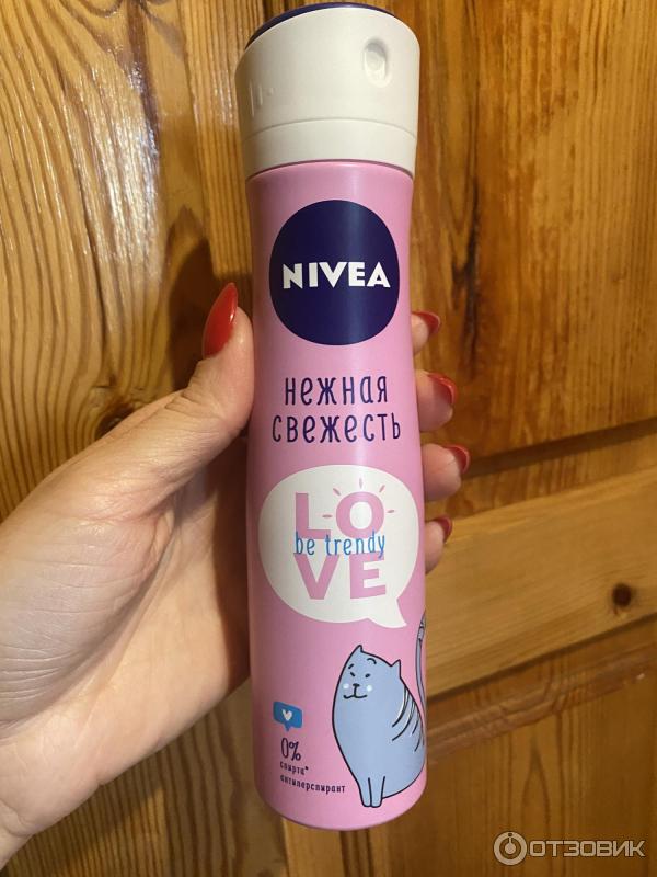 Антиперспирант-спрей Nivea Love Be Trendy Нежная свежесть фото