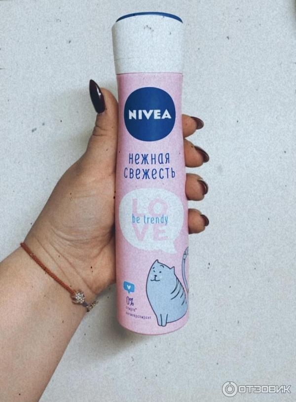 Антиперспирант-спрей Nivea Love Be Trendy Нежная свежесть фото