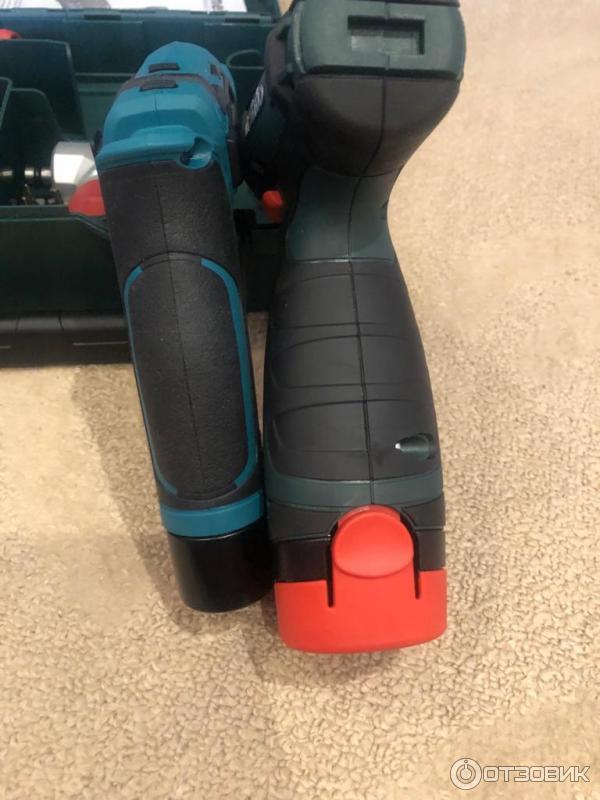 Рукоять нормального шуруповерта и PowerMaxx