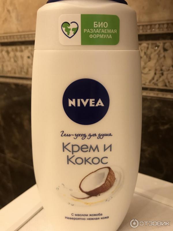 Гель-уход для душа Nivea Крем и кокос фото