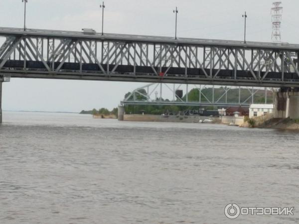 Прогулка на речном трамвайчике по р. Амур (Россия, Хабаровск) фото