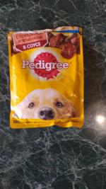Корм для собак Pedigree с говядиной в соусе фото