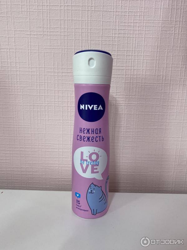 Антиперспирант-спрей Nivea Love Be Trendy Нежная свежесть фото