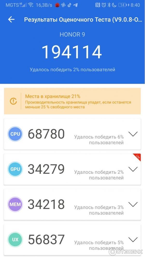 Смартфон Huawei Honor 9 фото