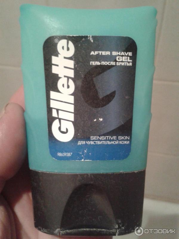 Гель после бритья Gillette Sensitive Skin