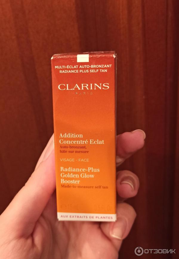 Концентрат для искусственного загара лица Clarins Visage фото