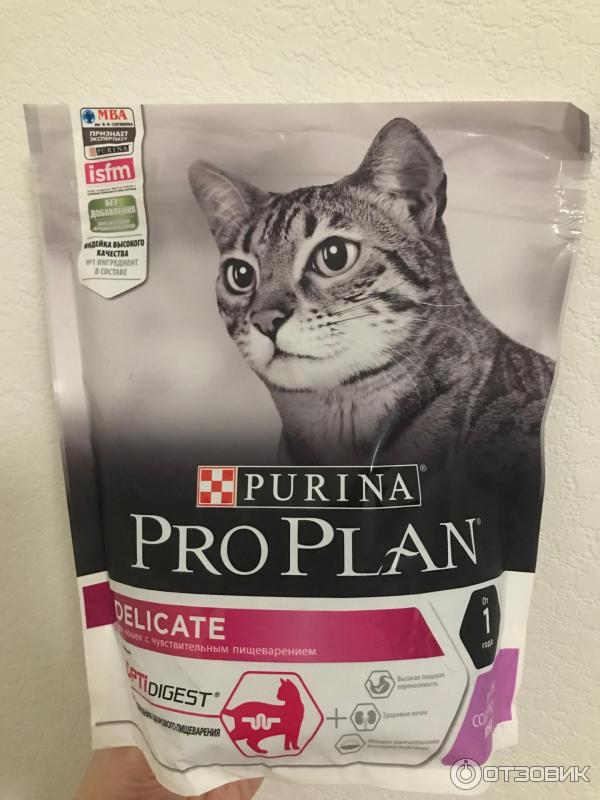 Сухой корм для кошек Purina Pro Plan Delicate фото