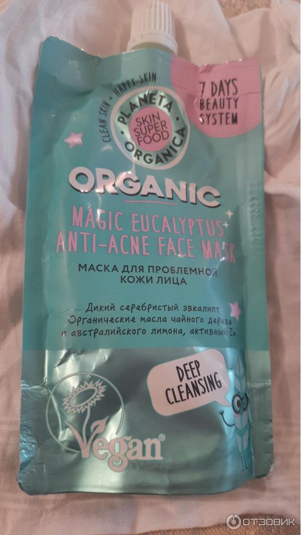 Маска для лица Planeta Organica Magic Eucalyptus Anti-Acne фото