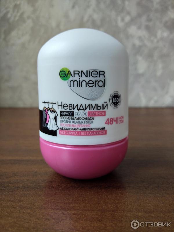 Дезодорант-антиперспирант Garnier Mineral Sensitive.