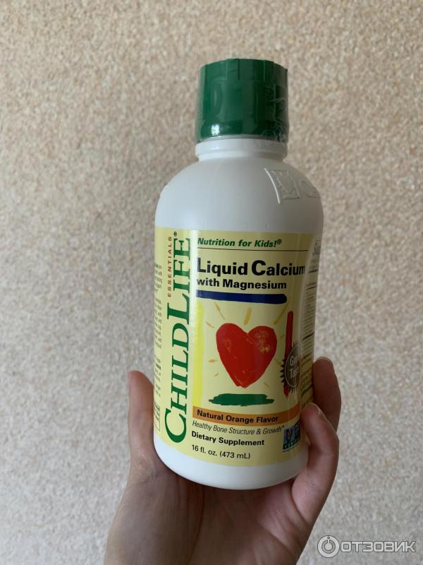 Комплекс с кальцием и магнием Child Life Liquid Calcium with Magnesium фото