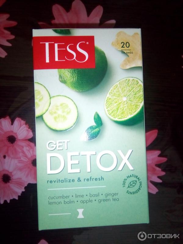 Чай Tess GET DETOX фото