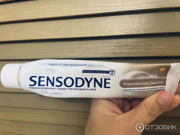 Зубная паста Sensodyne Комплексная защита фото