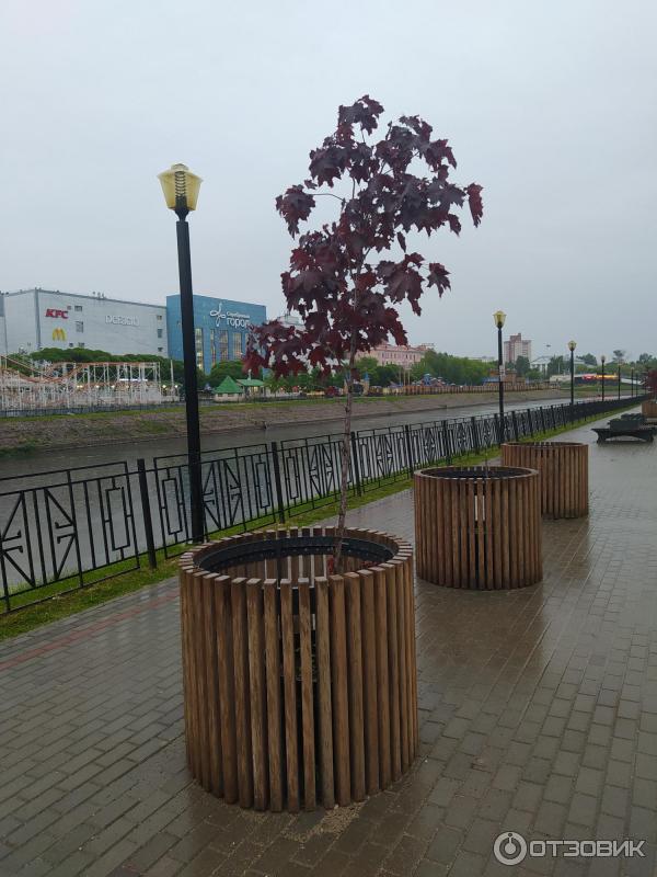 Набережная реки Уводь (Россия, Иваново) фото