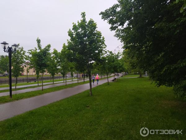 Набережная реки Уводь (Россия, Иваново) фото