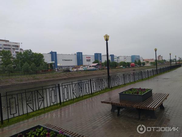 Набережная реки Уводь (Россия, Иваново) фото