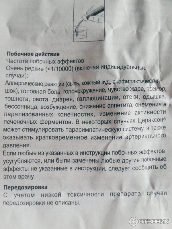 Отзыв о Раствор для приема внутрь "Цераксон" | Нейропротектор в сиропе