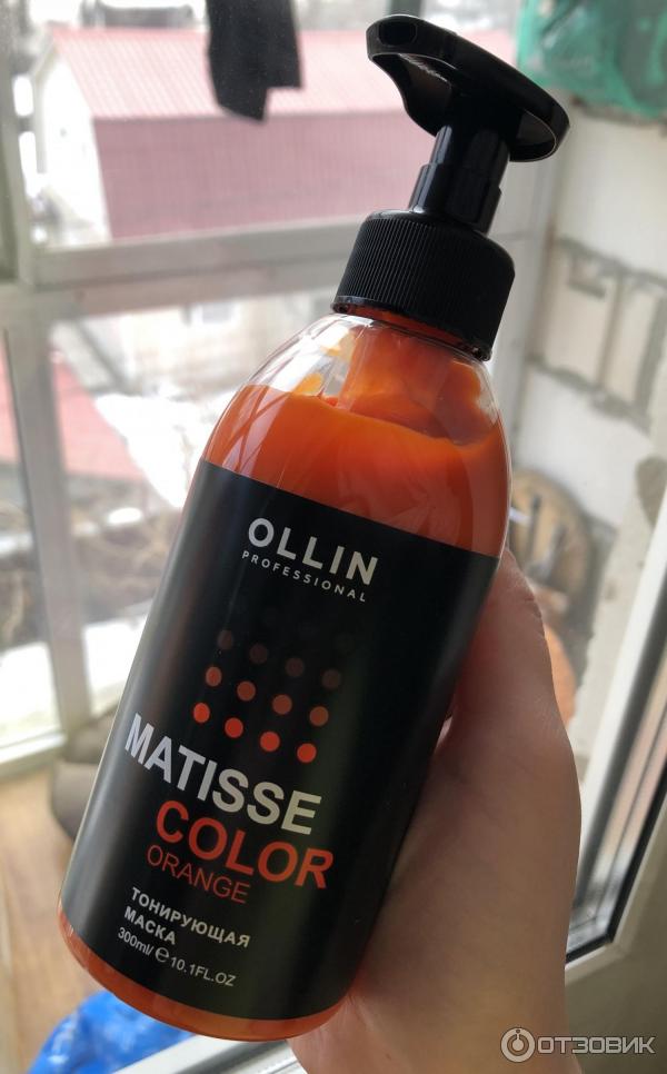 Отзыв о Тонирующая маска для волос OLLIN Professional MATISSE COLOR ...