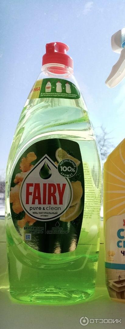 Средство для мытья посуды Fairy Pure & Clean фото