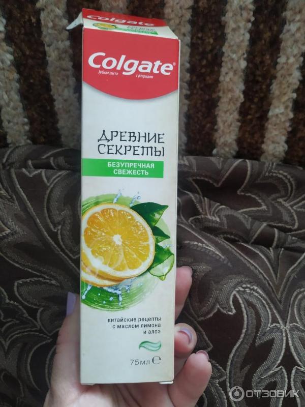 Зубная паста Colgate Древние секреты безупречная свежесть фото