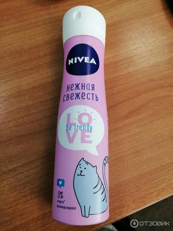 Антиперспирант-спрей Nivea Love Be Trendy Нежная свежесть фото